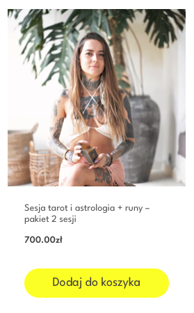 tato, astrologia, runy - pakiet sesji